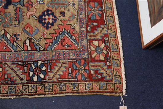 A Kazak rug, 7ft 9in by 5ft.